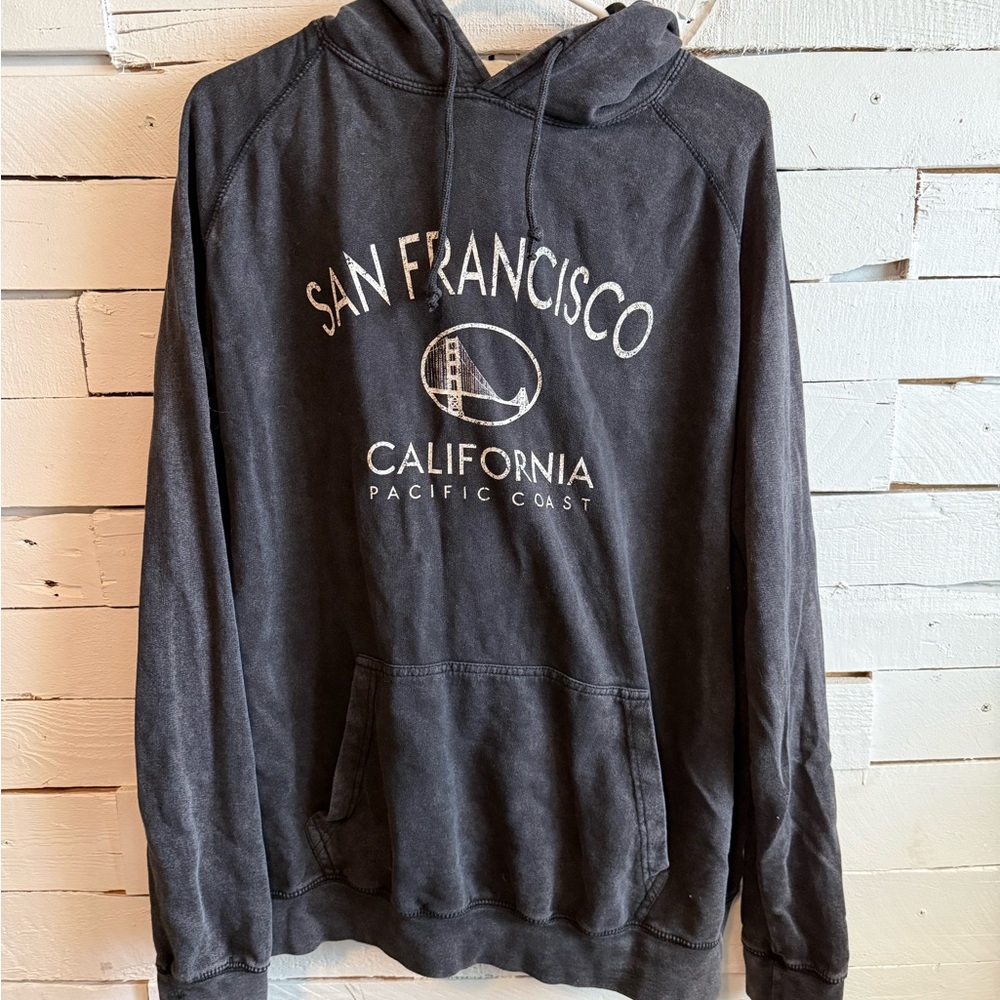 San Francisco Graphic Hoodie - Dark Gray